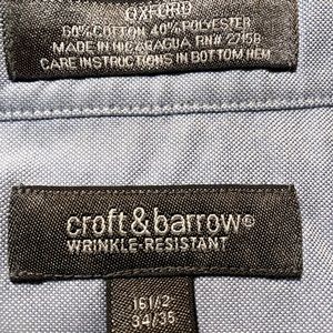 (XL) Oxford - Croft & Barrow Button Down Shirt